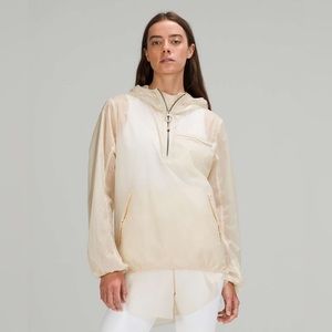 Lululemon Step Out Anorak size XL White Opal WHTO